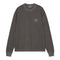Carhartt Wip L/S Vista Waffle T-Shirt - Black Garment Dyed